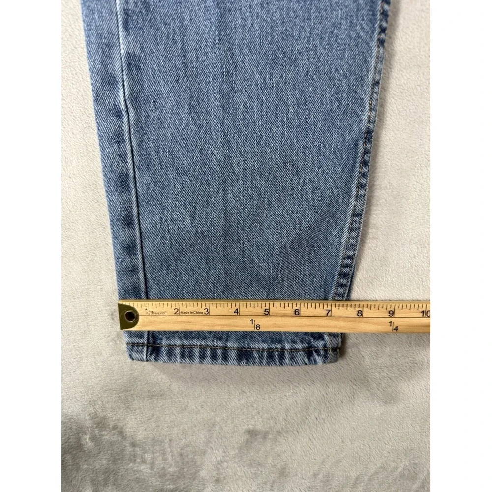 Levis 505 Jeans Mens 31x32 Blue Denim Regular Straight Fit